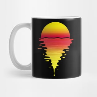 Cool 80s Sunset Mug